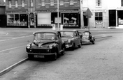 Morris Minor And Mini Cars c.1965, Chobham