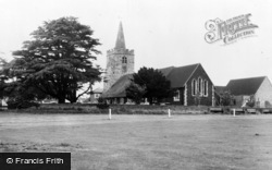 St Lawrence Church c.1960, Chobham