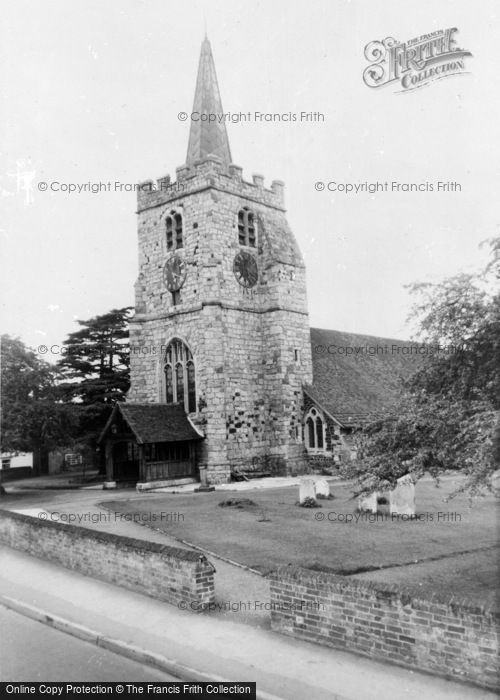 Photo of Chobham, The Church c.1955