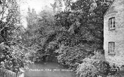 The Mill Stream c.1955, Chobham
