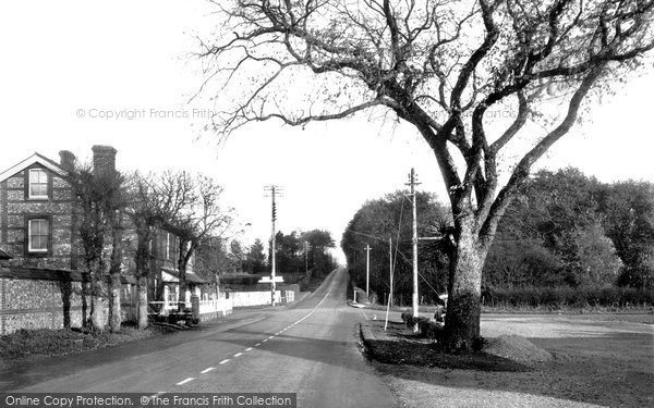 Photo of Cholderton, Parkhouse Corner c.1955