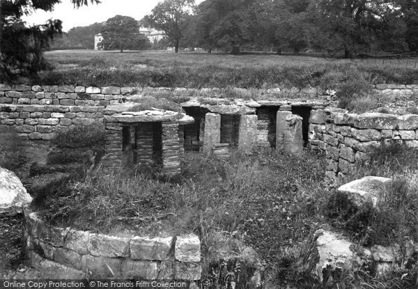 Photo of Chollerford, The Hypocaust, Cilurnum, Chesters 1924