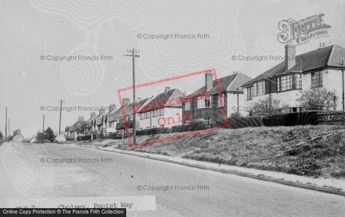 Photo of Cholsey, Papist Way c.1960
