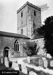 The Church Tower And Norman Door c.1960, Cholsey