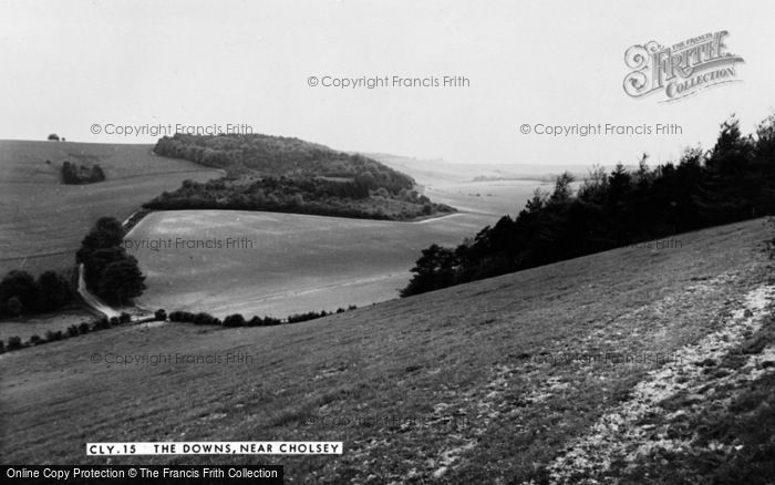Photo of Cholsey, The Downs c.1960