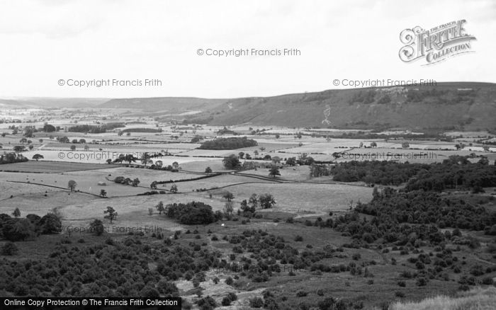 Photo of Chopgate, Looking Towards Cleveland Hills c.1957