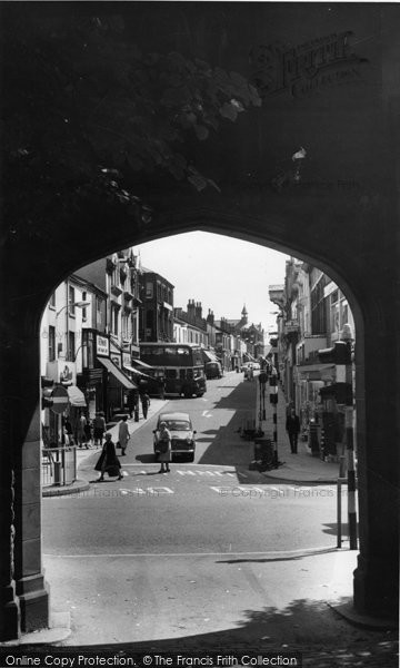 Photo of Chorley, Chapel Street c.1965