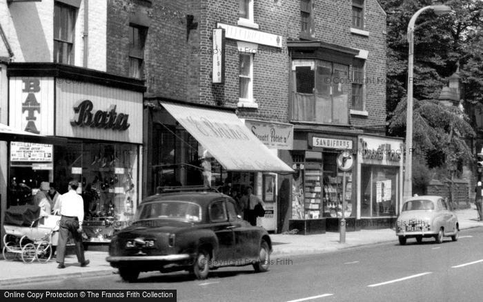 Photo of Chorley, Shops, Market Street c.1965