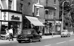 Shops, Market Street c.1965, Chorley