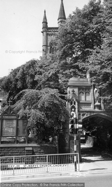 Photo of Chorley, St Mary's Church c.1965