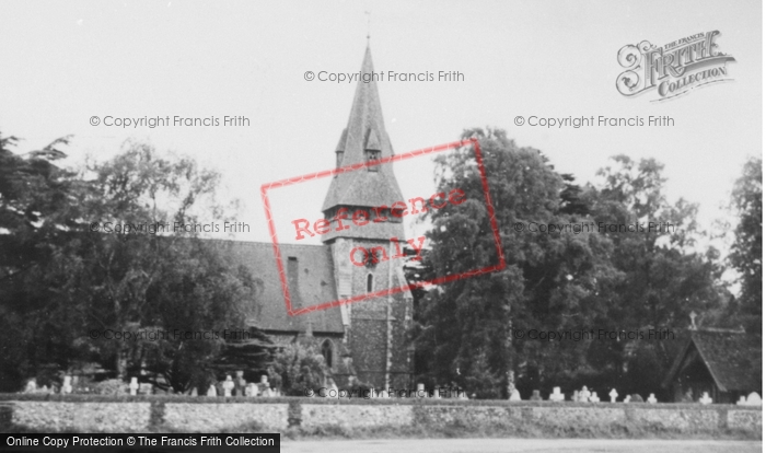 Photo of Chorleywood, Christ Church c.1960
