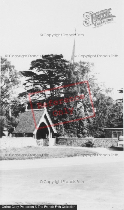 Photo of Chorleywood, The Church Spire And Lychgate c.1965