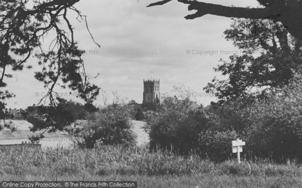 Photo of Christchurch, A Peep At The Priory c.1955