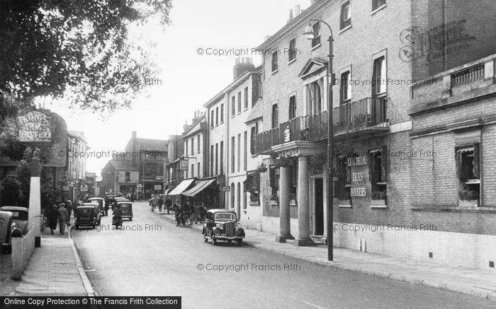 Photo of Christchurch, Castle Street c.1950