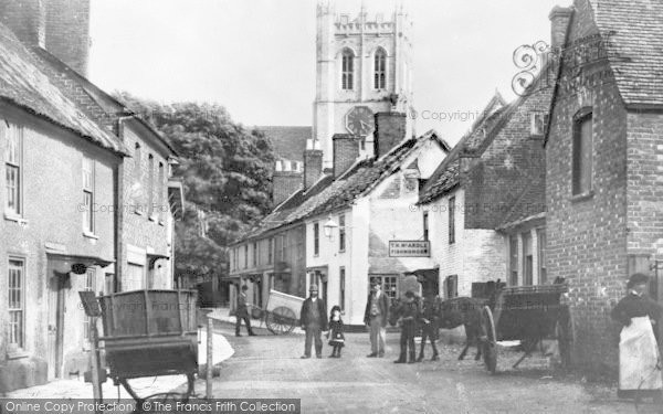 Photo of Christchurch, Church Street 1883