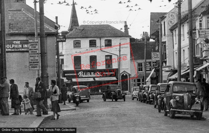 Photo of Christchurch, Church Street, Looking North c.1955