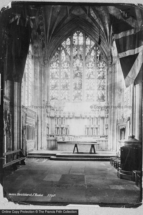 Photo of Christchurch, East Window 1890