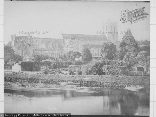 Photo of Christchurch, From The River c.1878