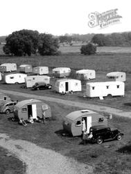 Grove Farm Caravan Park c.1955, Christchurch