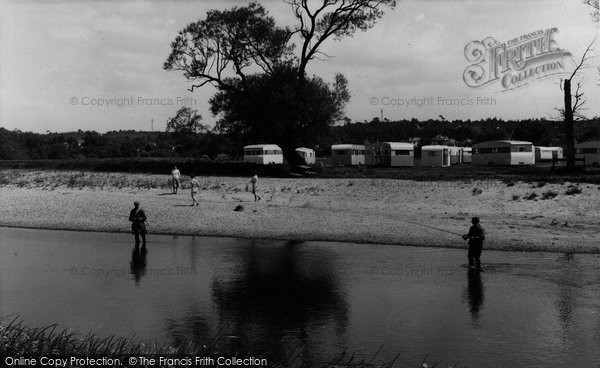Photo of Christchurch, Grove Farm Meadow Caravan Park c.1955