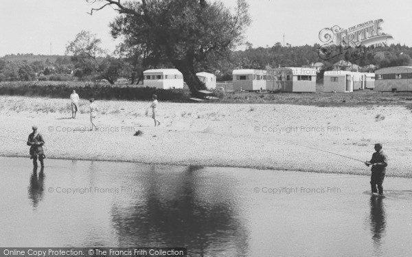 Photo of Christchurch, Grove Farm Meadow Caravan Park, Stour Way c.1955