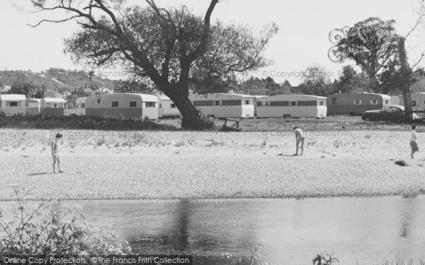 Photo of Christchurch, Grove Farm Meadow Caravan Park, Stour Way c.1955