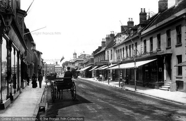 Photo of Christchurch, High Street 1900