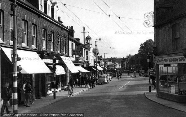 Photo of Christchurch, High Street c.1955