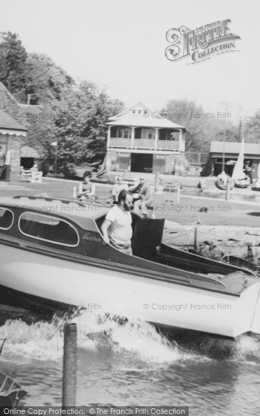 Photo of Christchurch, Launching The Boat c.1960