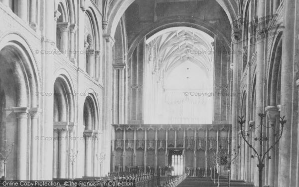 Photo of Christchurch, Nave East 1890