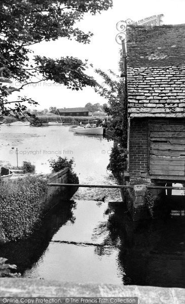 Photo of Christchurch, Place Mill And Quay c.1960