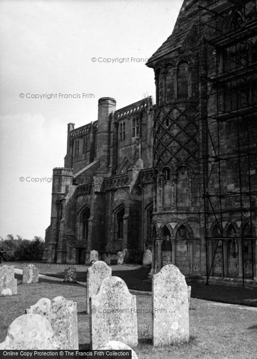 Photo of Christchurch, Priory 1955