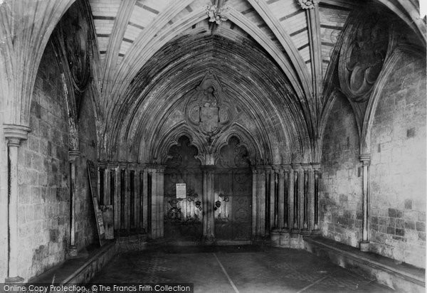 Photo of Christchurch, Priory Church, North Porch 1890