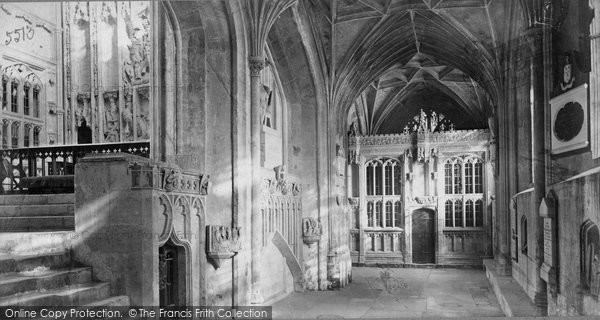 Photo of Christchurch, Priory Church, South Choir Aisle c.1871
