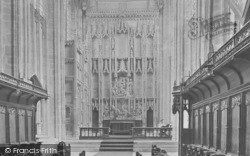 Priory Church, The Choir 1918, Christchurch