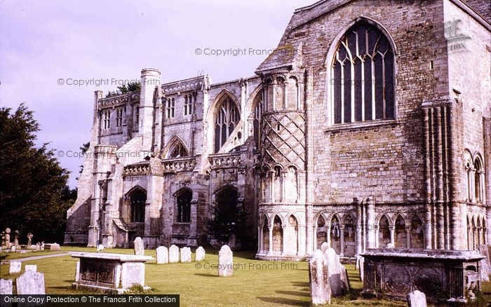 Photo of Christchurch, Priory, Norman Tower 1976
