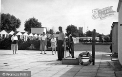 Quoits, Wick Ferry Holiday Camp c.1955, Christchurch