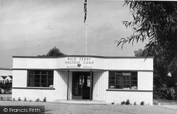 Reception Office, Wick Ferry Holiday Camp c.1955, Christchurch