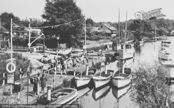 Photo of Christchurch, River Stour At Tuckton c.1955