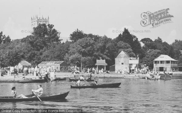 Photo of Christchurch, River Stour c.1955