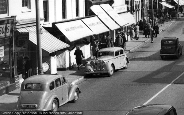 Photo of Christchurch, Standard And Jaguar Cars c.1955