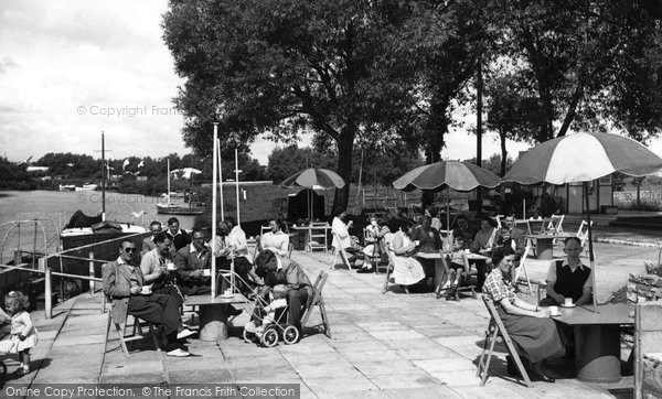 Photo of Christchurch, Sun Deck And Landing Stage, Wick Ferry Holiday Camp c.1955