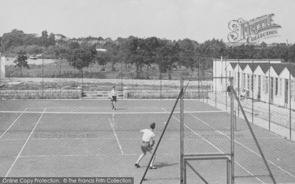Photo of Christchurch, Tennis, Wick Ferry Holiday Camp c.1955