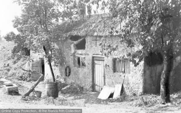 Photo of Christchurch, Thatch And Dob Cottage, Fairmile Road c.1890
