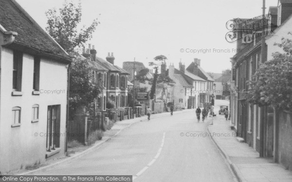 Photo of Christchurch, The Approach c.1955