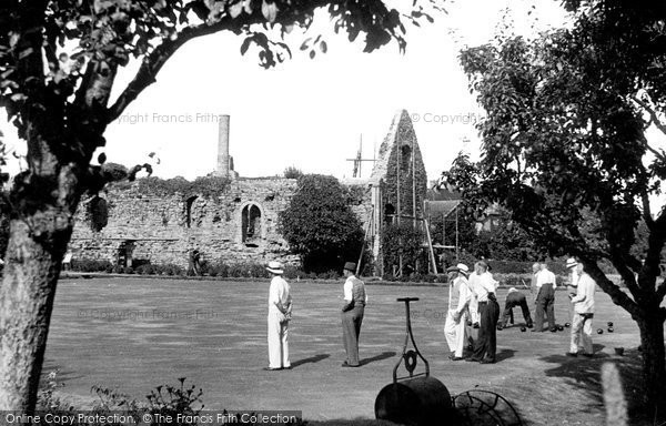 Photo of Christchurch, The Bowling Green c.1955