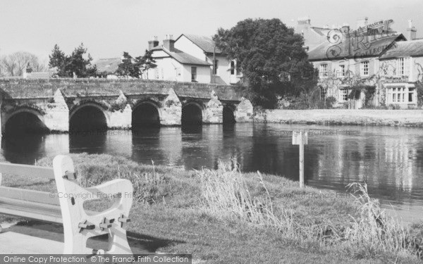 Photo of Christchurch, The Bridge c.1960