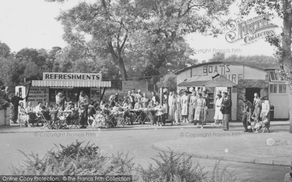 Photo of Christchurch, The Kiosk, Wick Ferry Holiday Camp c.1955