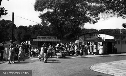 The Kiosk, Wick Ferry Holiday Camp c.1955, Christchurch