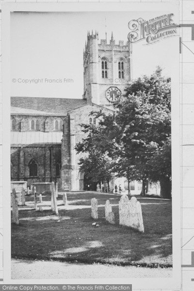 Photo of Christchurch, The Norman Tower c.1955